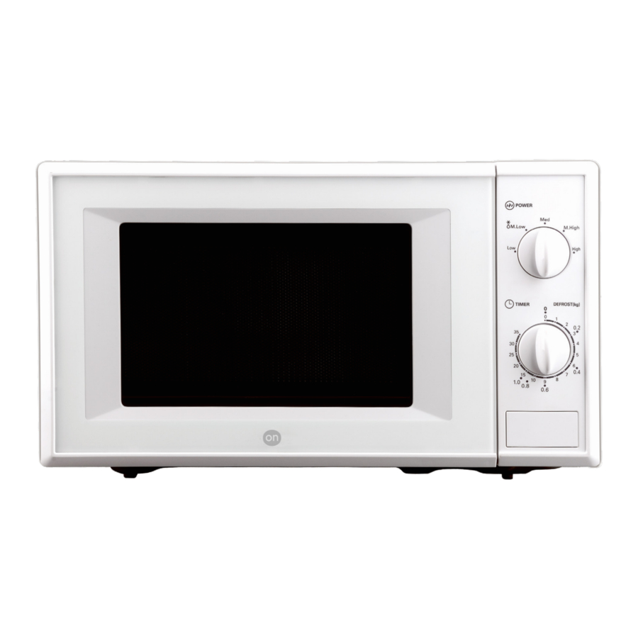 on MICROWAVE 10 Manual