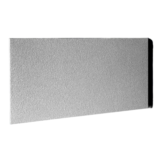 Fenix Ecosun 750 IKP Instructions For Installation And Use Manual