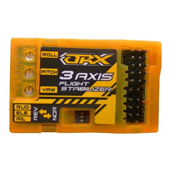HobbyKing OrangeRX RX3S Manuals