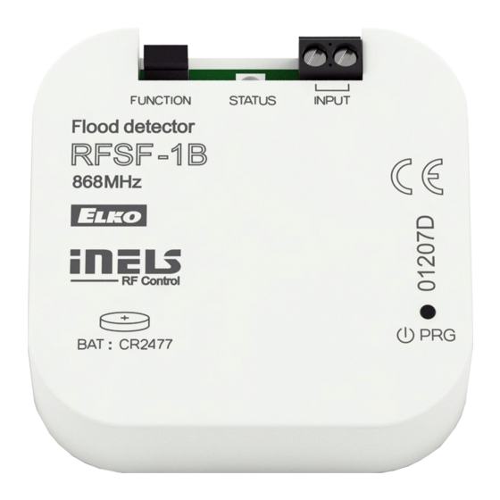 iNels RFSF-1B Manual