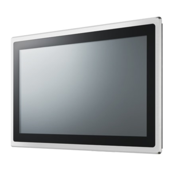 Contec PT-M21WB-2500 Series Panel PC Manuals