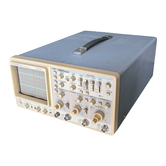 Kenwood CS-5270 Instruction Manual