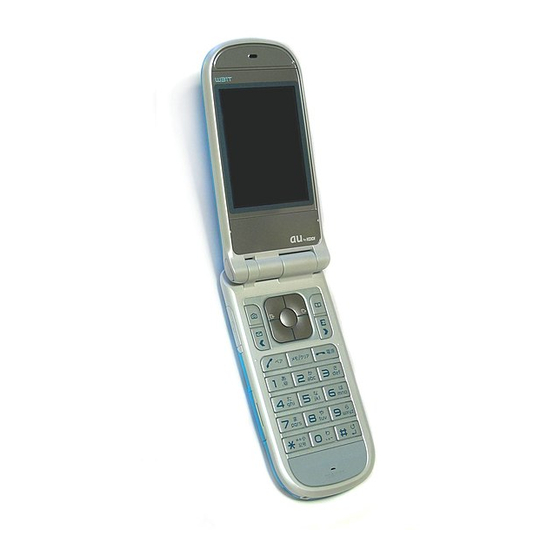 KDDI AU W31T Manual
