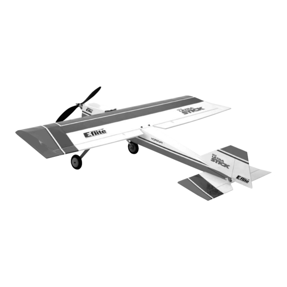 User Manuals: E-FLITE Mini Ultra Stick PNP RC Airplane