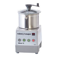 Robot Coupe Blixer 7 V.V. Manual