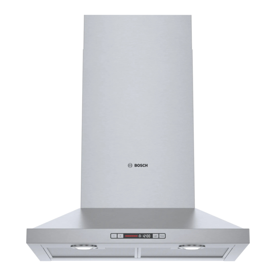 Bosch HCP34E52UC Use And Care Manual