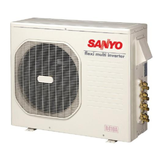 Sanyo CM1972 - 19,700 BTU Ductless Multi-Split Air Conditioner Manuals