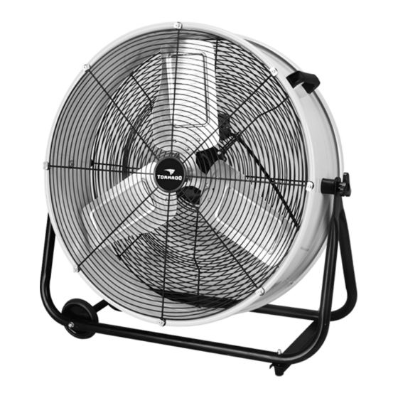 Tornado HI-FAN-DRUM24-1 Instruction Manual