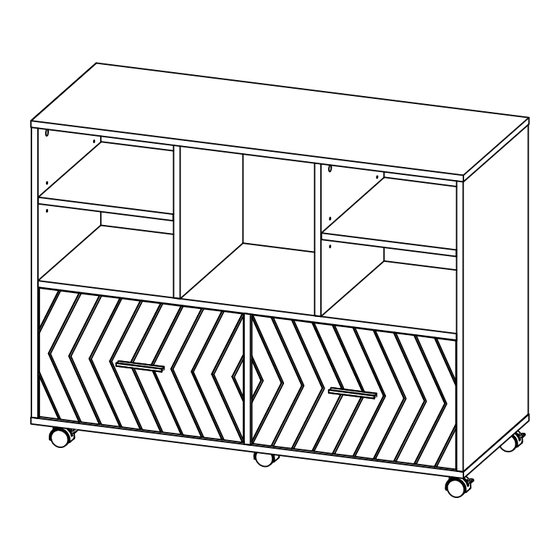 Tribesigns HOGA-F1810-B Assembly Instructions Manual