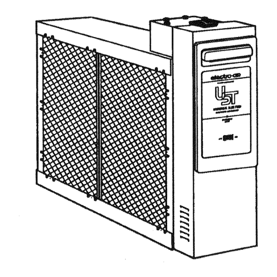 Electro-Air UST 16C26S-010 Owner's Manual