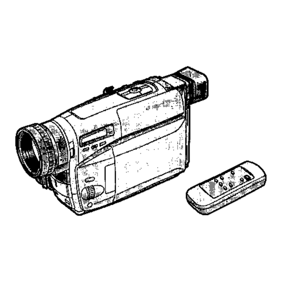 User Manuals: Panasonic NV VS 7 B S-VHS-C Movie Camera