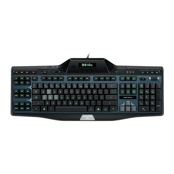Logitech G510s Features Manual