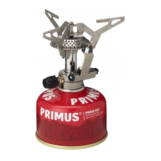Primus Techno Trail Instructions For Use Manual
