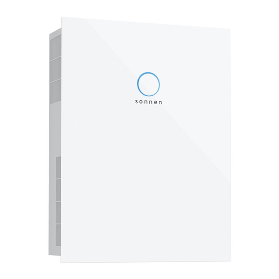 Sonnen sonnenBatterie hybrid 9.53/5 Operating Instructions Manual