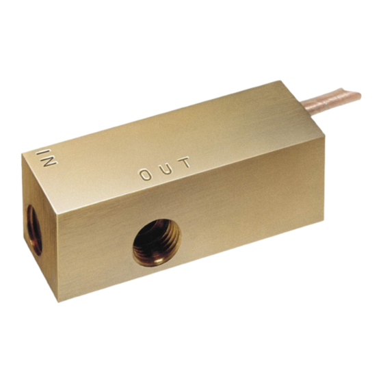 Gems Sensors S-925 Series Instruction Bulletin
