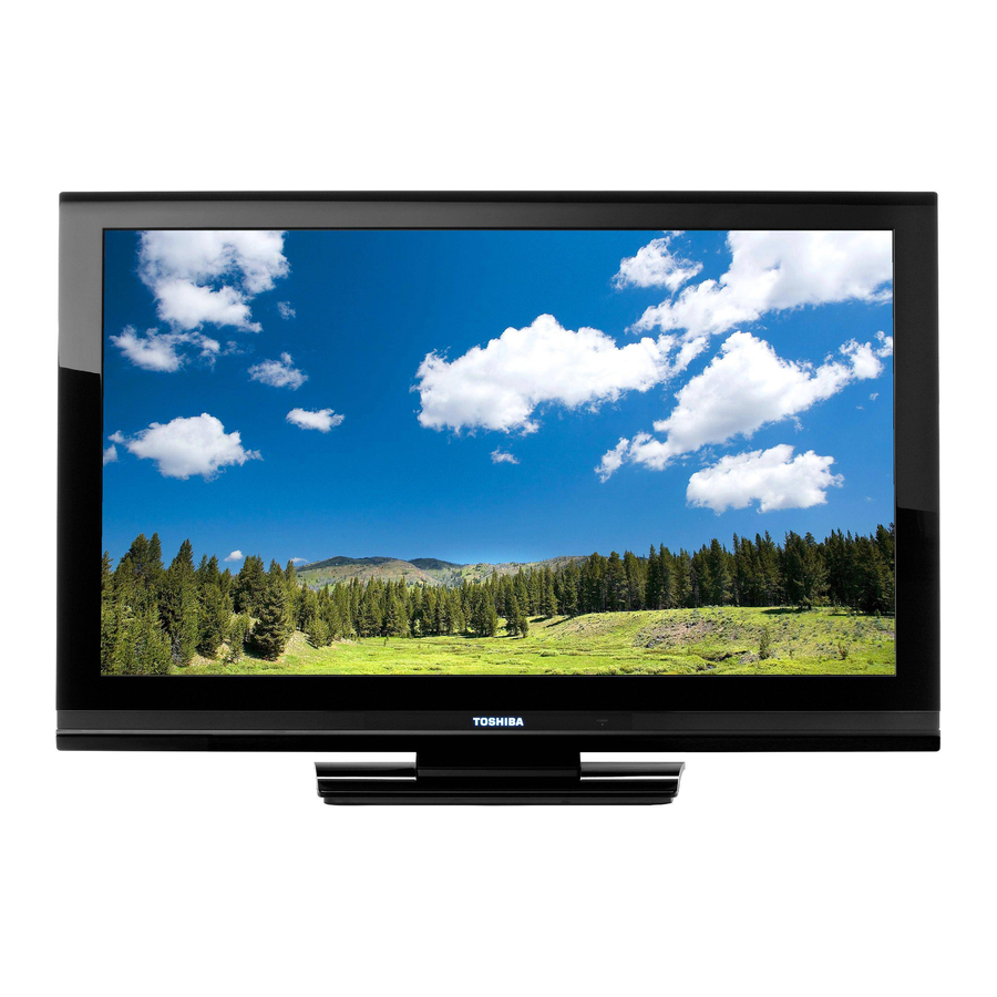 Toshiba 40RV525RZ Service Material And Reference Tips