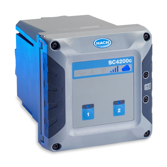 Hach SC4200c User Instructions