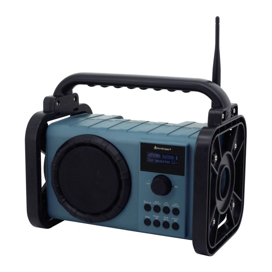 SOUNDMASTER DAB80 Instruction Manual