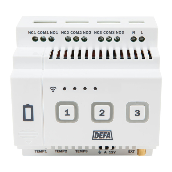 DEFA Base Unit PRO Installer Manual