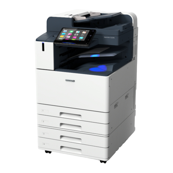FujiFilm ApeosPort C7070 Quick Reference Notes
