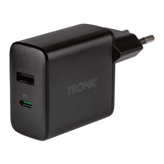 Tronic TPA 30 A1 Operation And Safety Notes