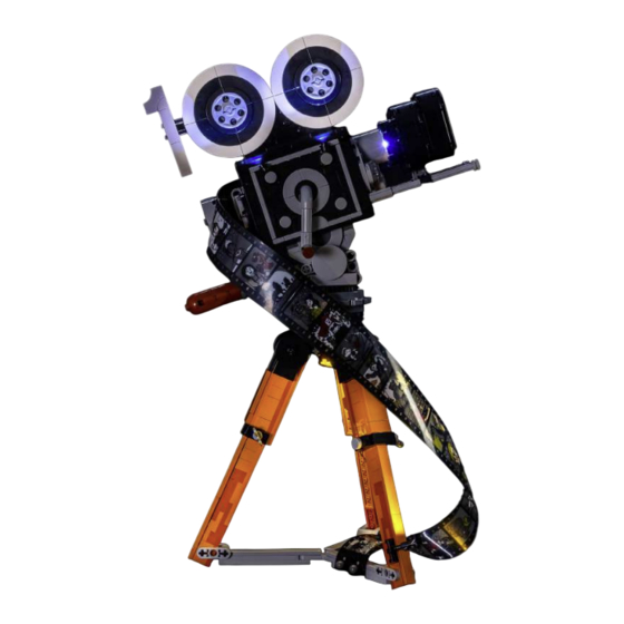 LIGHT MY BRICKS LEGO WALT DISNEY TRIBUTE CAMERA LIGHT KIT Installation Manual