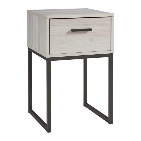 Signature Design by Ashley Socalle EB1864-191 Assembly Instructions And Warranty Information