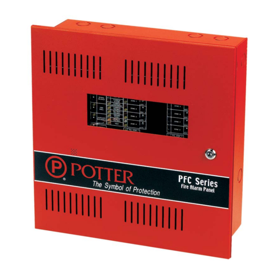 Potter PFC-5000 Series Installation, Operation And Instruction Manual
