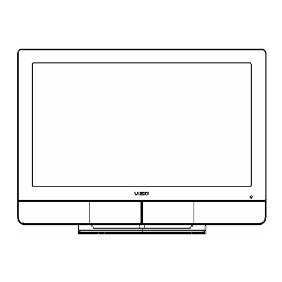 Vizio VW32L HDTV30A Service Manual