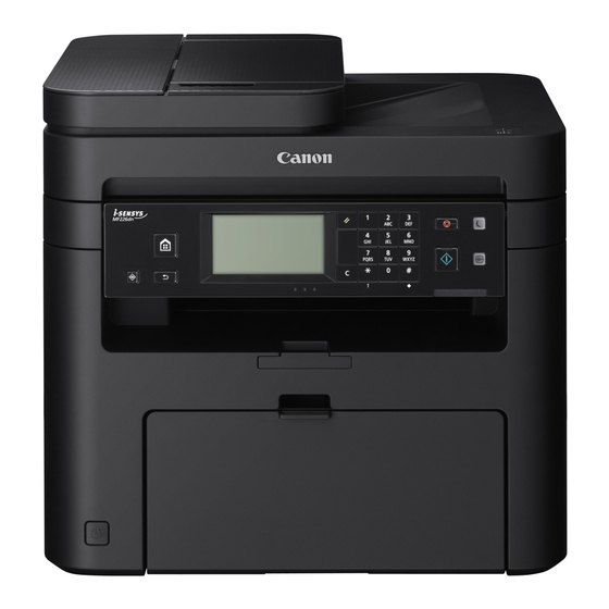 Canon i-SENSYS MF211 Series Service Manual