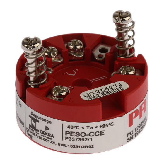 PR electronics 5334 Manual