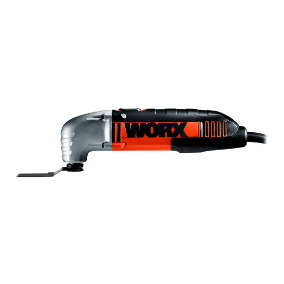 Worx Sonicrafter WX671 Function tool Manuals