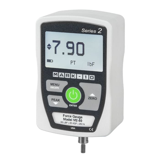 Mark-10 M2-20 Force Gauge Manuals