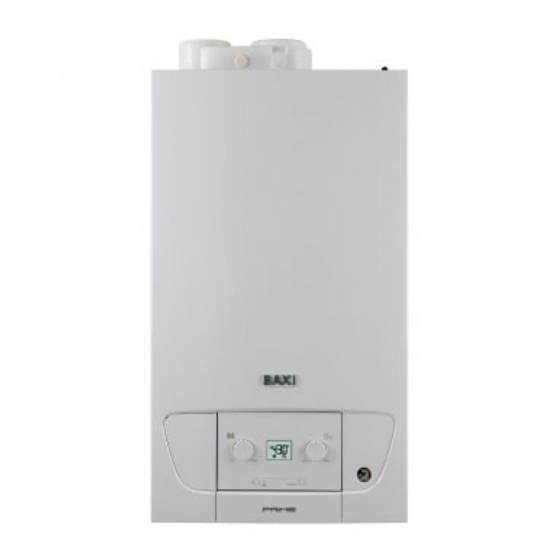 Baxi PRIME 24 Installation Manual For The User