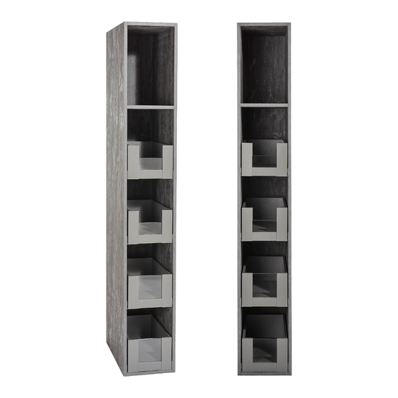 BLUM SPACE TOWER SLIM Instructions Manual