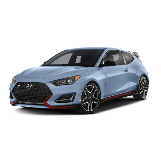 Hyundai Veloster N 2021 Sport Compact Car Manuals
