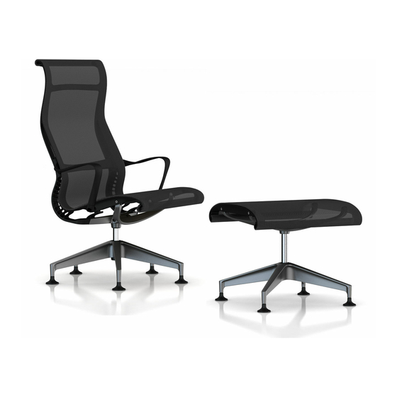 HermanMiller Setu Lounge Chair Disassembly For Recycling