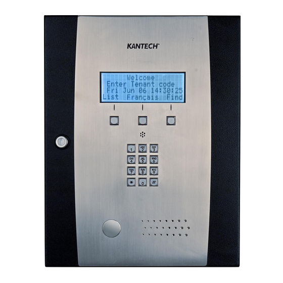 Kantech KTES Installation And Configuration