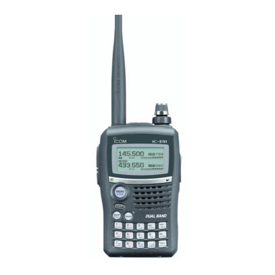 ICOM IC-E91 SERVICE MANUAL Pdf Download | ManualsLib