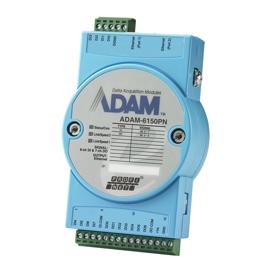 Advantech ADAM-6100PN Series Manuals