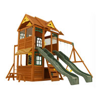 Kidkraft OVERLAND HEIGHTS SWING SET Installation And Operating Instructions Manual