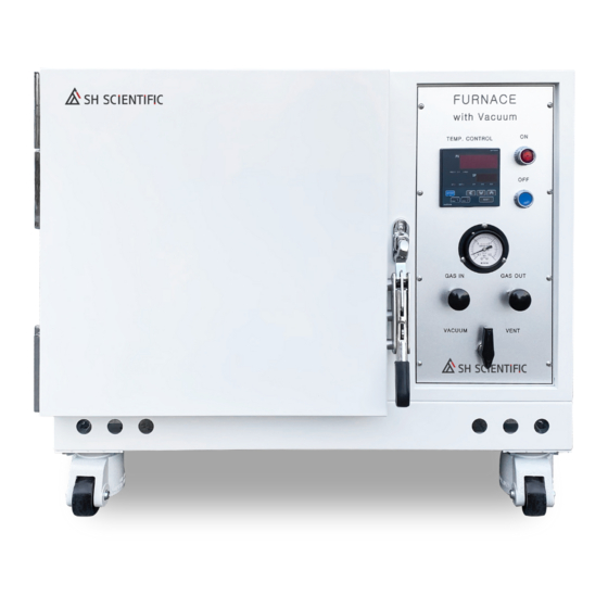 SH Scientific SH-FU-1.5MGV Manuals