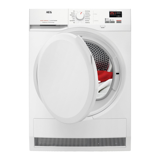 AEG LAVATHERM 6DB72KP Manuals
