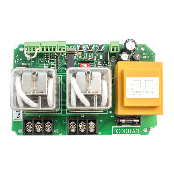 DoorHan PCB-SH380 Quick Start Manual