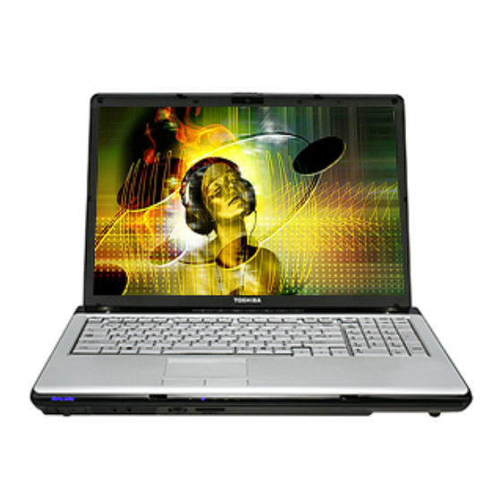 Toshiba Satellite P205-S7402 Specifications