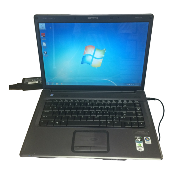 Compaq Presario F700 - Notebook PC Manuals