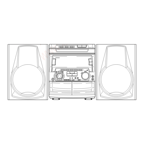 Aiwa NSX-AK772 HC Service Manual
