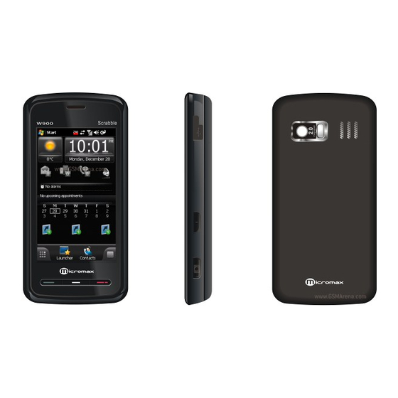Micromax W900 User Manual