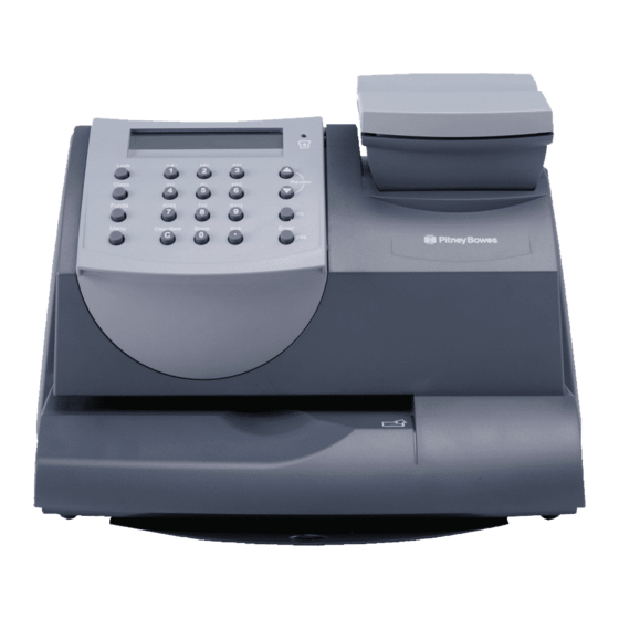 Pitney Bowes DM60 series Quick Reference Manual