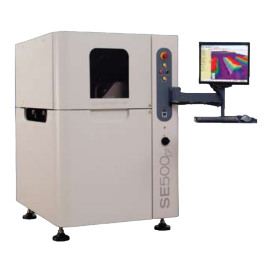 CyberOptics SE500CP Hardware Manual
